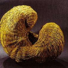 Woven willow basket
