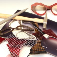 several sunglass frames