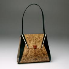 Wood purse