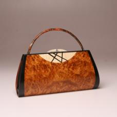 Wood purse